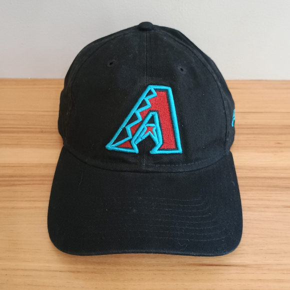 New Era Arizona Diamondbacks Adjustable Black Baseball Hat MLB Embroidered - Picture 1 of 8